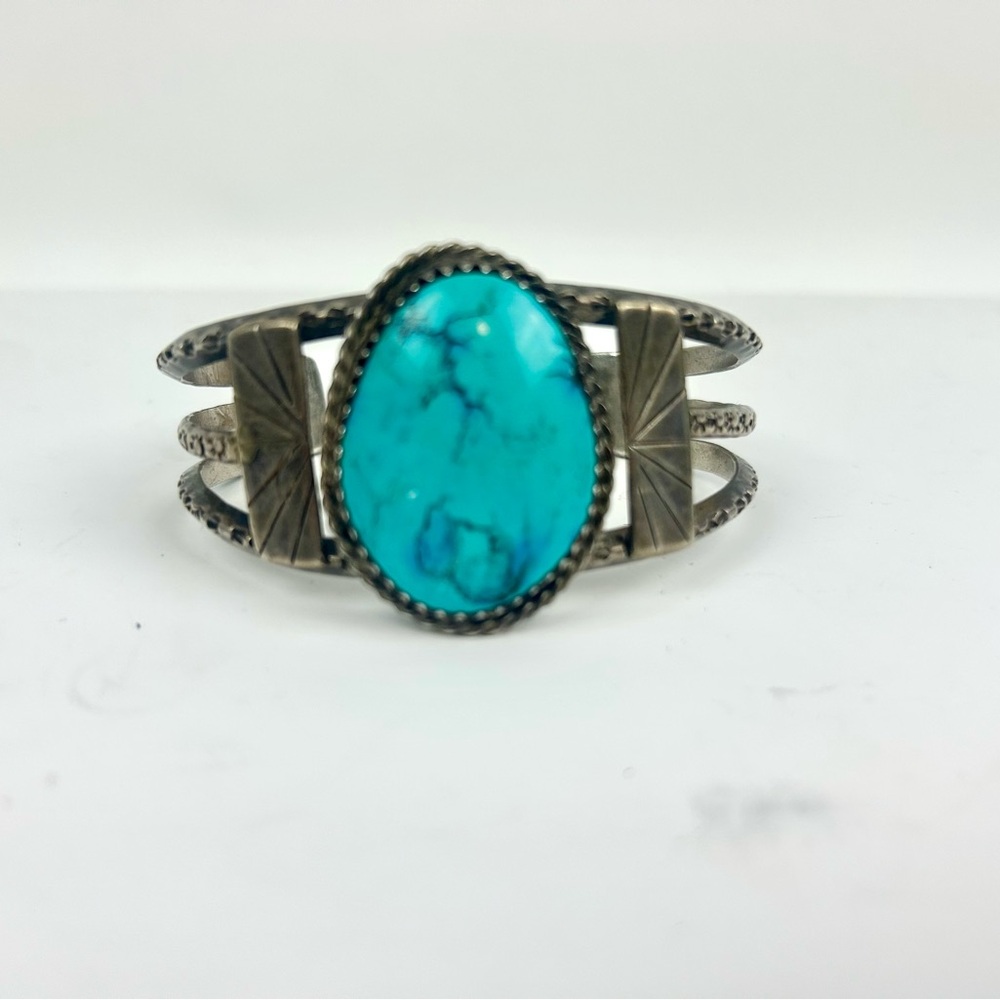 Turquoise Silver Bracelet